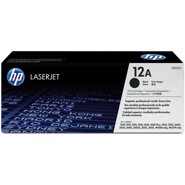 Оригинальный лазерный черный картридж HP LaserJet 12A (Q2612A) Black-94