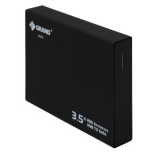 Внешний карман для жесткого диска SATA 3,5" GRAND K330 USB 2.0-1005