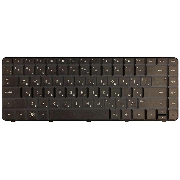 Клавиатура для ноутбука HP Compaq 430, 431, 630, 635, 640, 650, 655, СQ43, CQ57, CQ58, Pavilion G4-1000, G6-1000, black, rus-2397