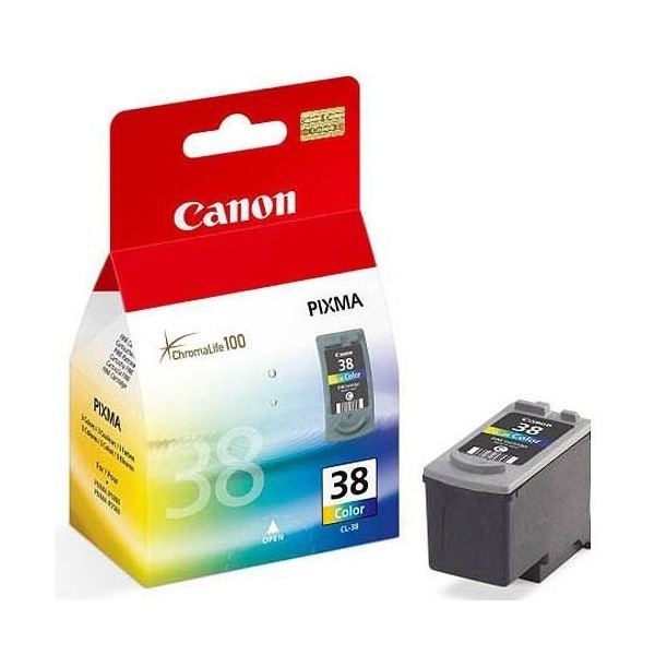 Оригинальный цветной струйный картридж Canon CL-38 Color (2146B005)-98