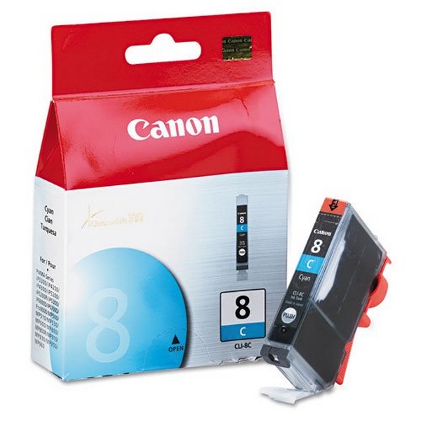 Оригинальный цветной струйный картридж Canon CLI-8C Cyan (0621B001)-116