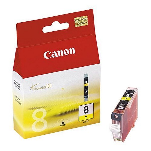 Оригинальный цветной струйный картридж Canon CLI-8Y Yellow (0623B001)-117