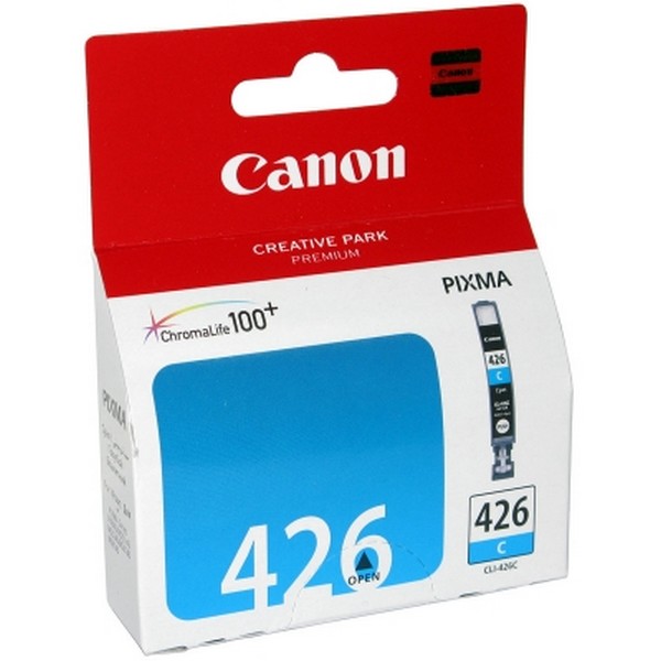 Оригинальный цветной струйный картридж Canon CLI-426C Cyan (4557B001)-170