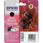 Оригинальный черный струйный картридж Epson T0731, T0731N Black (C13T10514A10)-190