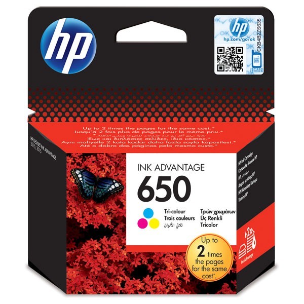 Картридж HP 650 Color (CZ102AE)