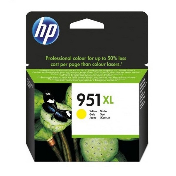 Оригинальный цветной струйный картридж повышенной емкости HP 951XL Yellow (CN048AE)-1264