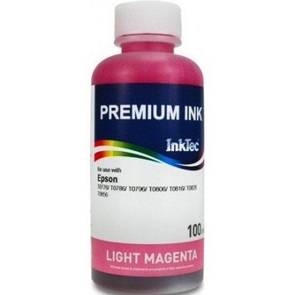 Чернила InkTec для принтеров и МФУ Epson 100мл Light Magenta (E0010-100MLM) -1310