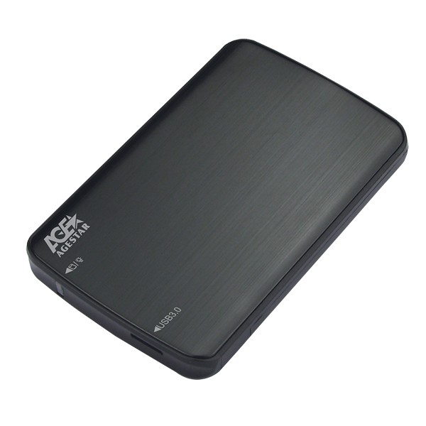 Внешний карман для жесткого диска SATA 2,5" AGESTAR 3UB2A12 Black USB 3.0-1429