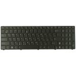 Клавиатура для ноутбука ASUS A52, K52, X54, N53, N61, N73, N90, P53, X54, X55, X61, black, frame, rus -2252