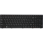 Клавиатура для ноутбука Lenovo IdeaPad G580, G585, N580, N585, Z580, Z585, black, frame, rus-2245